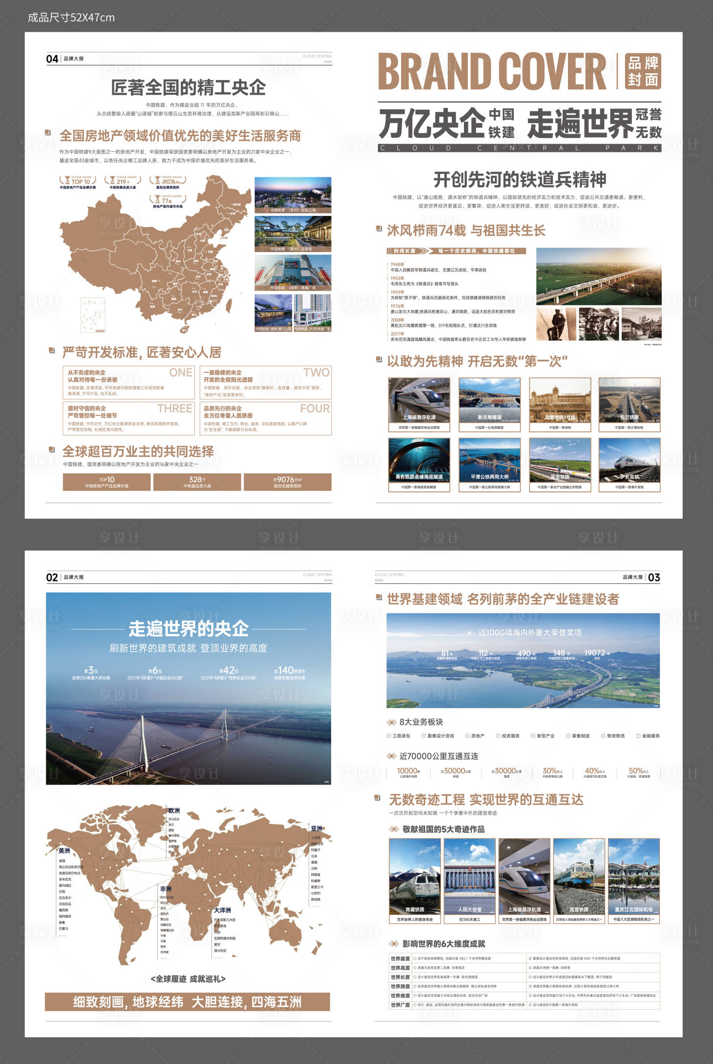 源文件下載【享設計】搜索編號：44990029707447734【房地產品牌報紙新聞DM宣傳單頁】