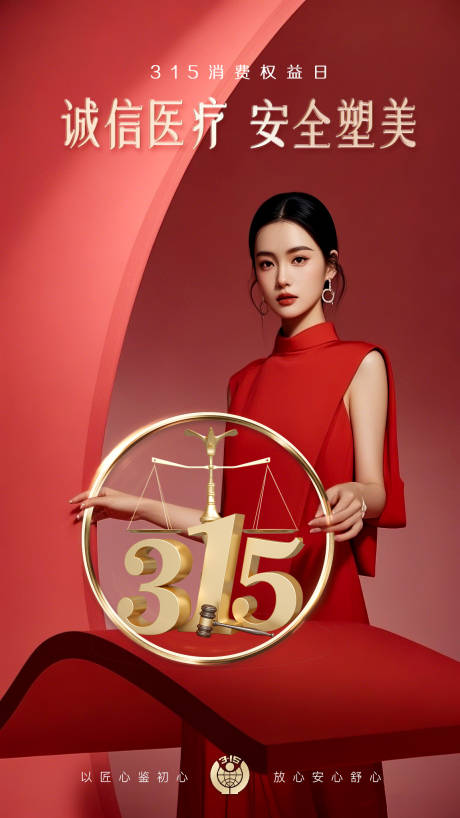 源文件下載【醫美315消費者權益日海報 】編號：41720029461825124