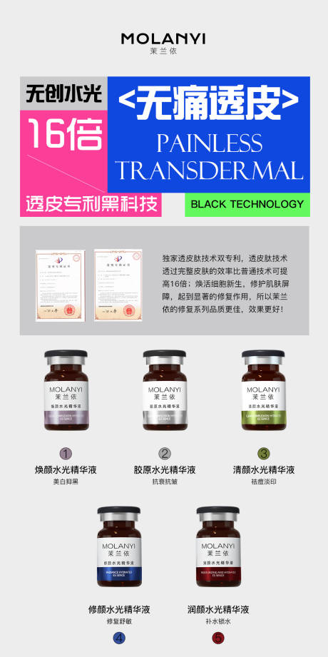 医美水光产品海报