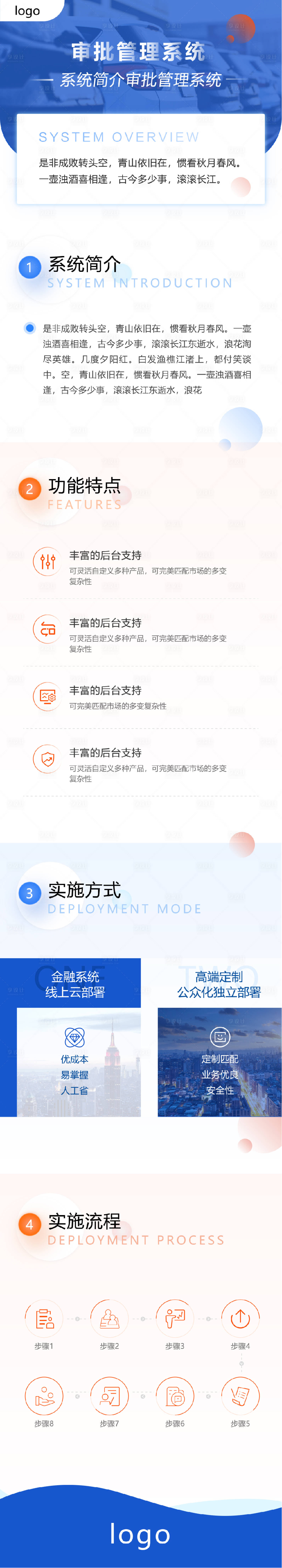 源文件下載【享設計】搜索編號：39580028968007625【金融扁平風科技長圖】