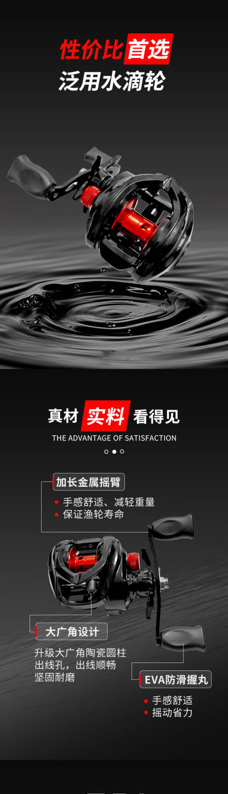 渔具水滴轮详情页