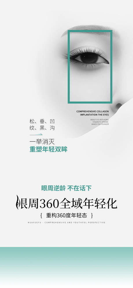 医美眼周抗衰海报