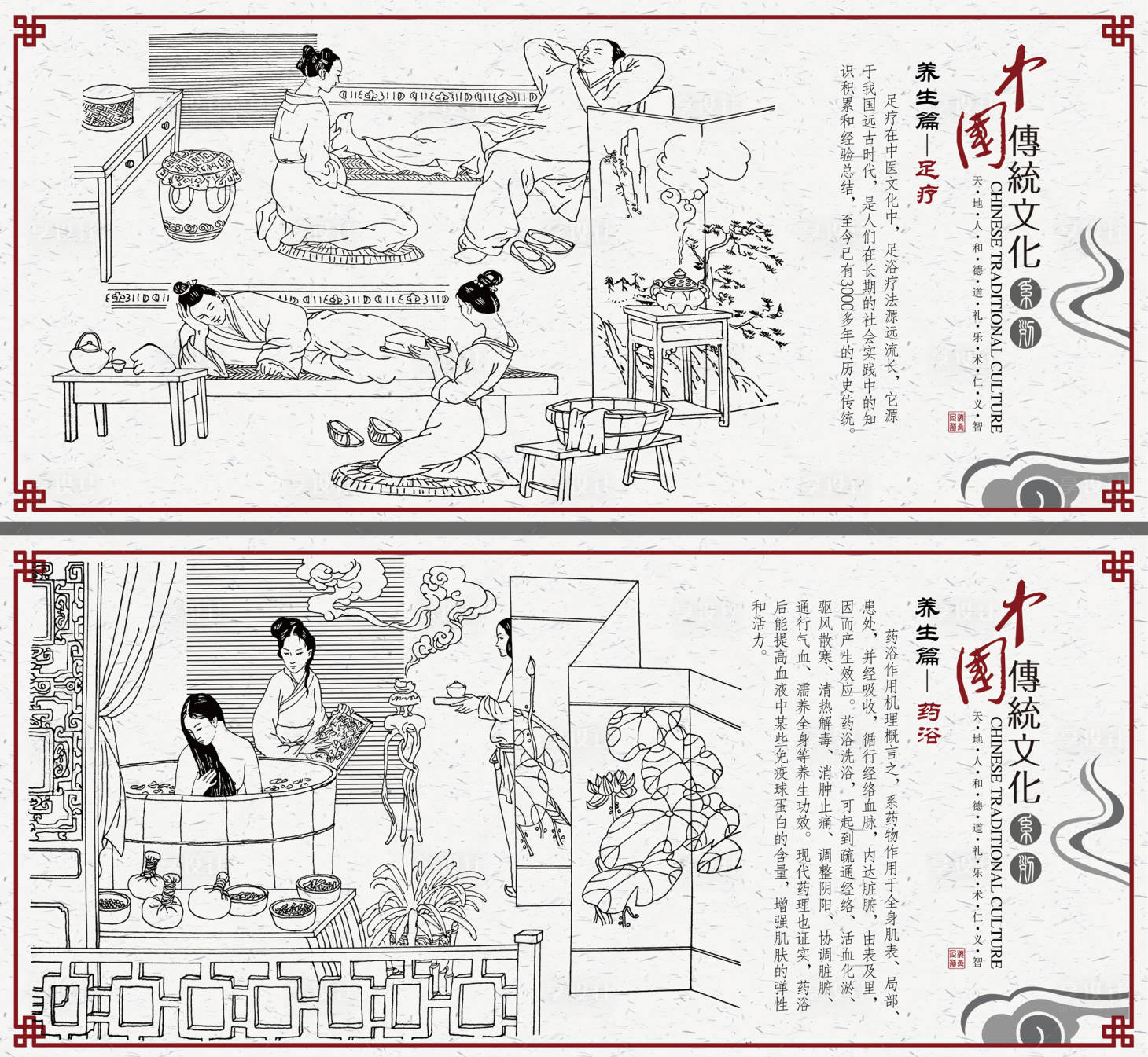 源文件下载【享设计】搜索编号：20130029783729696【足疗药浴古法养生海报展板】
