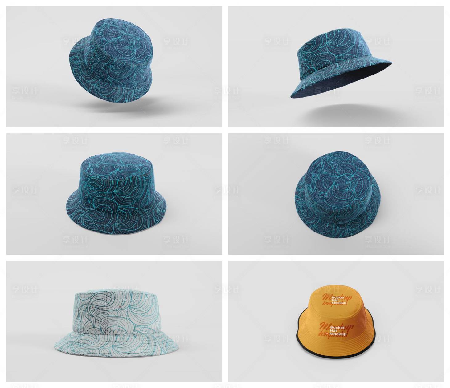 源文件下载【享设计】搜索编号：63680029465062538【帽子样机】