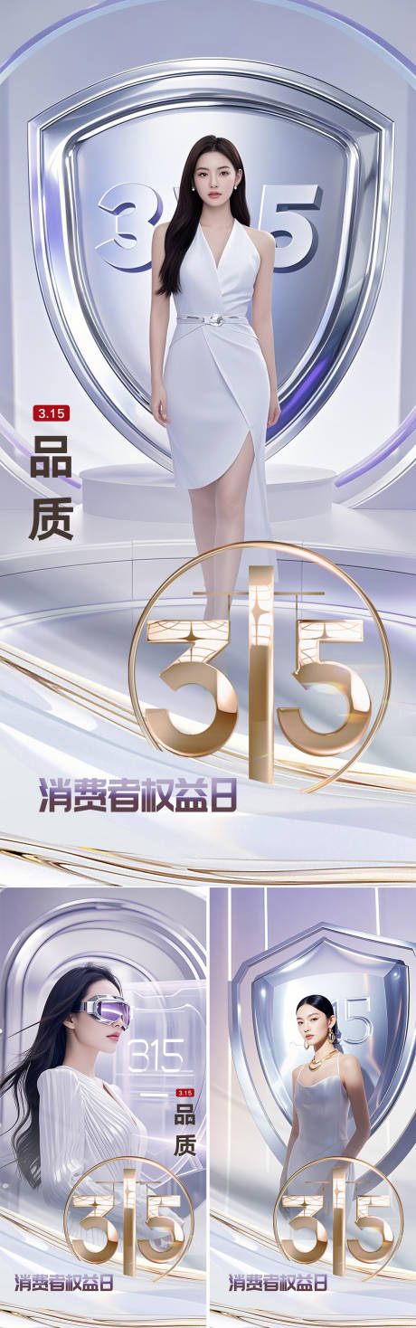 源文件下载【医美315消费者权益日海报】编号：61980029450039321