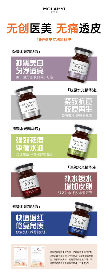源文件下載【醫美水光產品海報口服飲品高級感海報】編號：77420029134066849