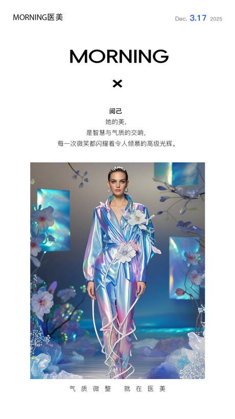 源文件下載【醫美春分高級早安晨圖宣傳海報】編號：72780029534847895