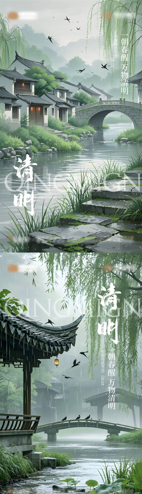 源文件下载【清明海报】编号：42490029708976268