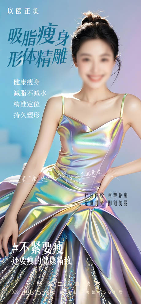 源文件下载【享设计】搜索编号：34650029619236285【塑形美体海报】