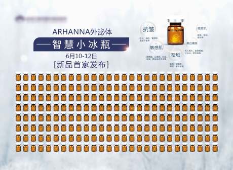 源文件下载【医美外泌体新品发布展板】编号：83410029651421408