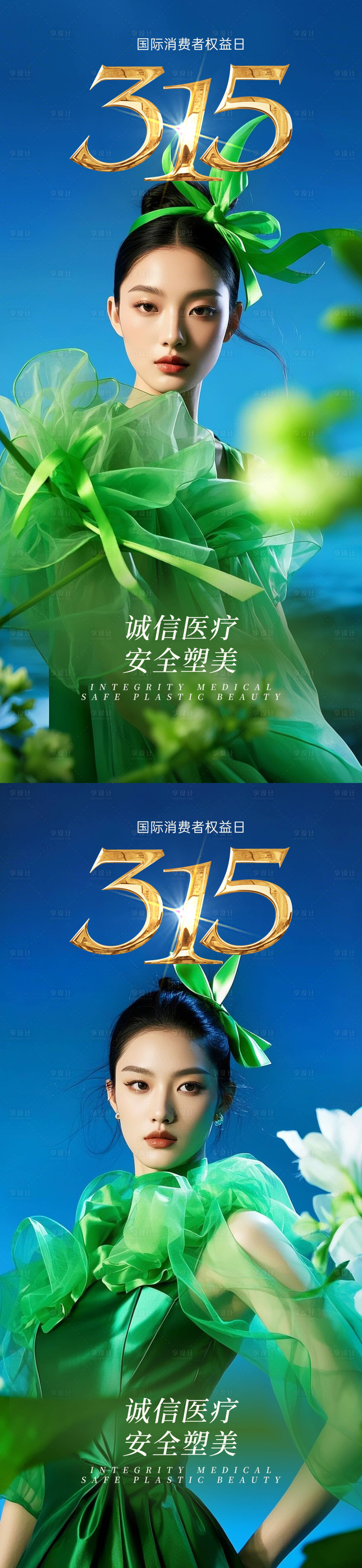 源文件下载【享设计】搜索编号：13790029324268662【美业315海报】