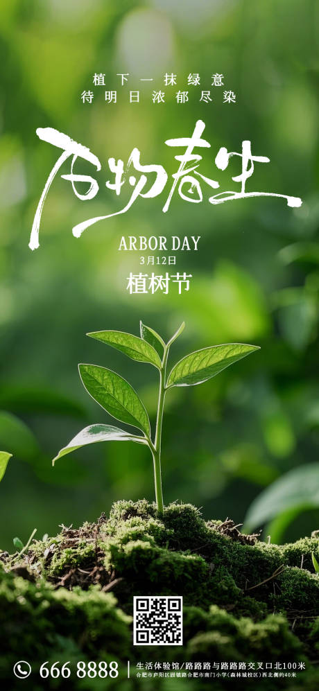 源文件下载【植树节绿色海报】编号：94620029141579179