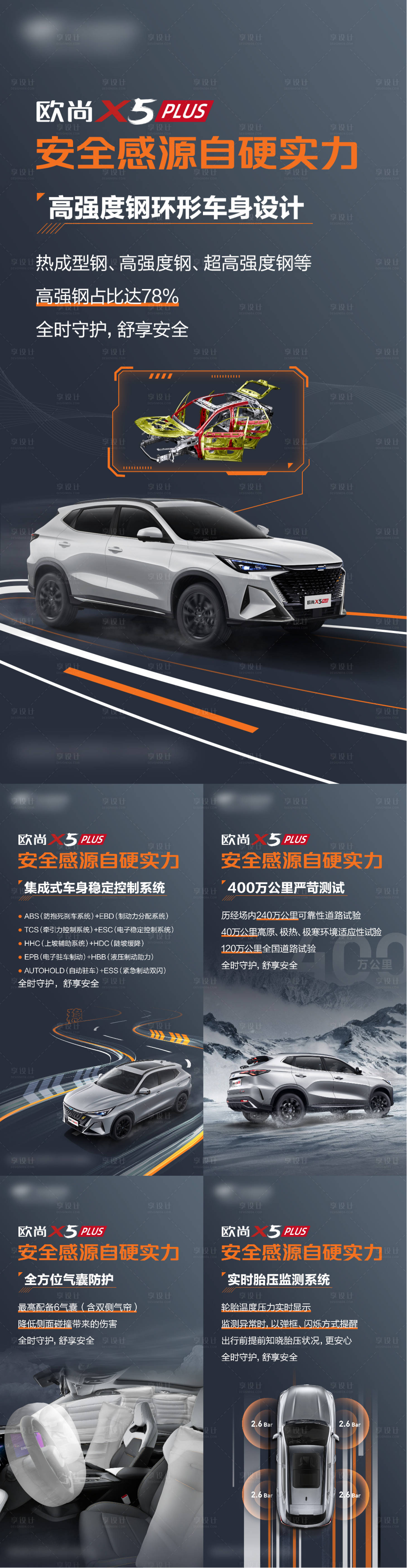 源文件下載【享設計】搜索編號：42640029450999978【汽車賣點簡約海報】