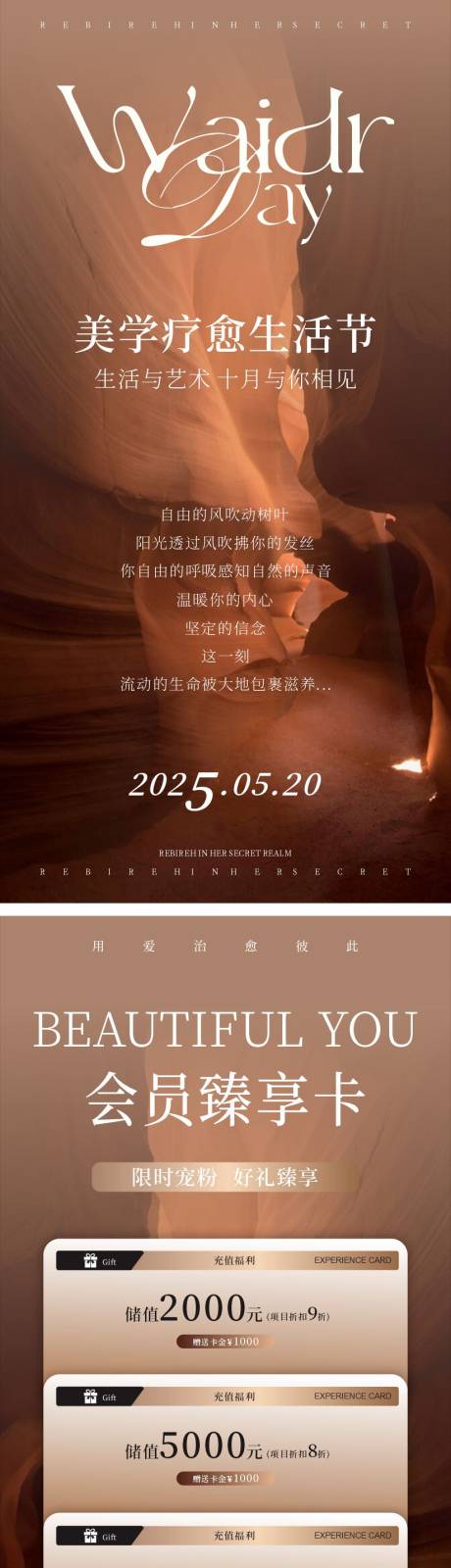 源文件下载【医美卡项邀请函活动海报】编号：37610029560245810