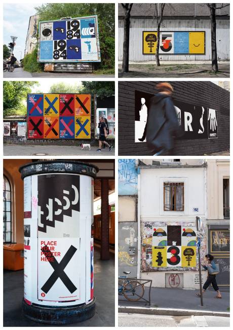 店招导视牌海报样机