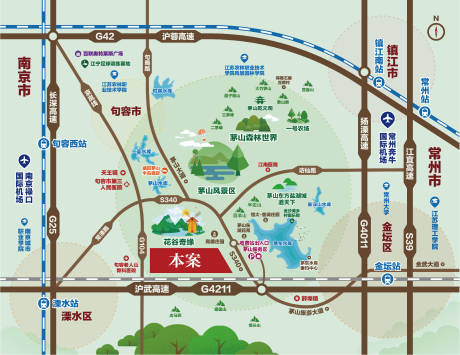 源文件下載【地產(chǎn)區(qū)域圖】編號：48510029475065527
