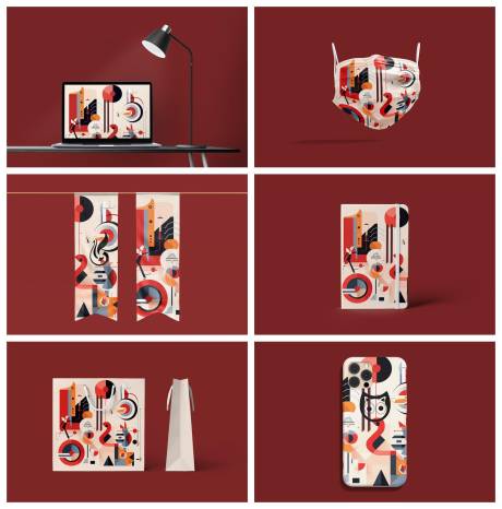 源文件下载【文创品牌样机贴图】编号：98800029481365399