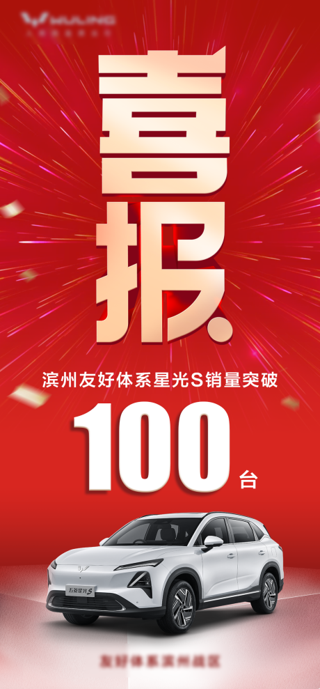源文件下载【汽车销售喜报】编号：32970029868548373