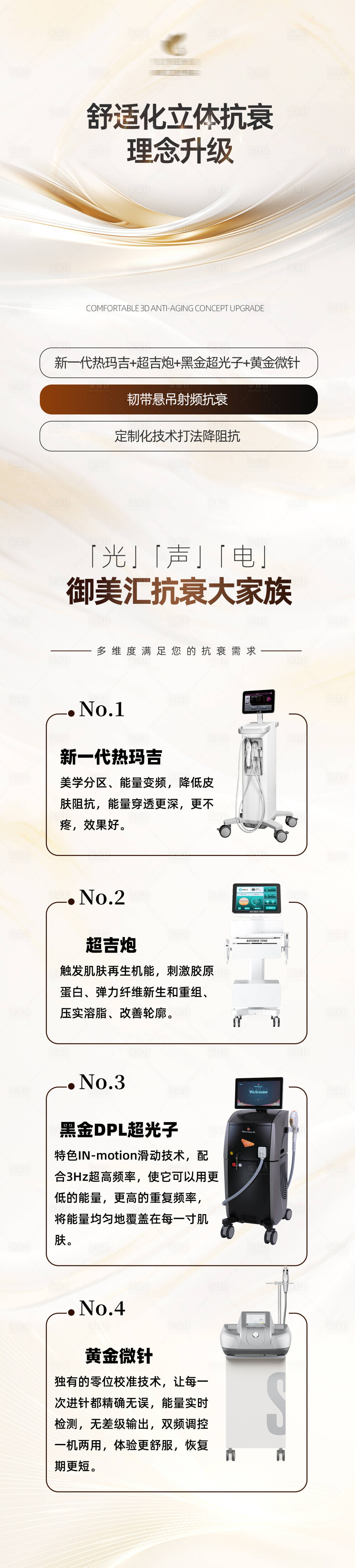 源文件下载【享设计】搜索编号：44590029666744902【医美舒适化立体抗衰长图】