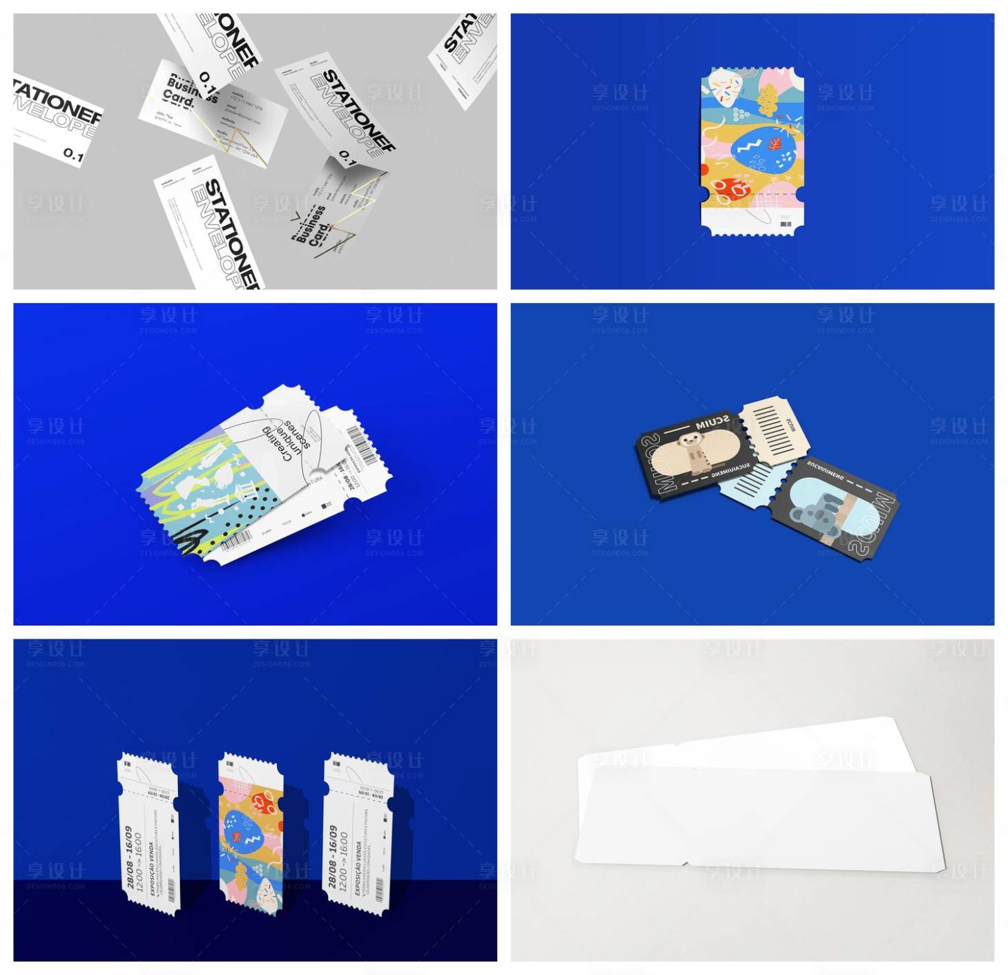 源文件下载【享设计】搜索编号：20230029451485182【门票样机贴图】