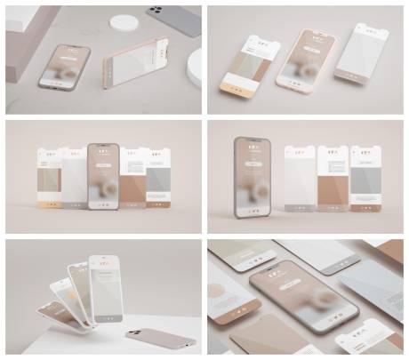 源文件下载【享设计】搜索编号：84820029295987647【UI手机手机壳界面样机】