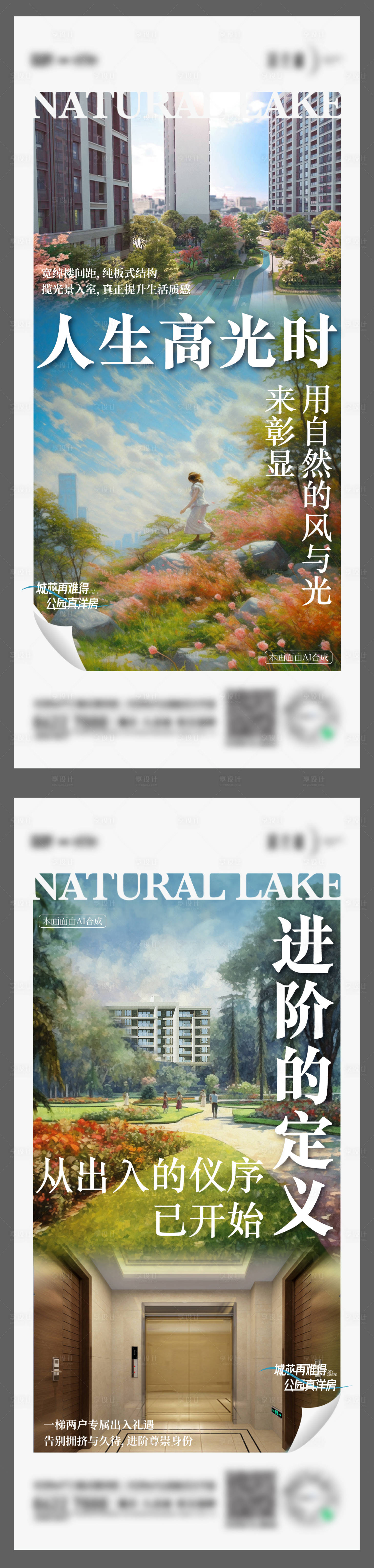 源文件下載【油畫拼接海報】編號：14300029527503740
