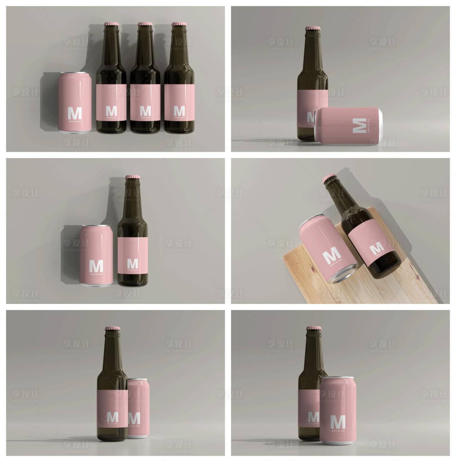 源文件下載【瓶裝汽水啤酒樣機】編號：73170029125738652