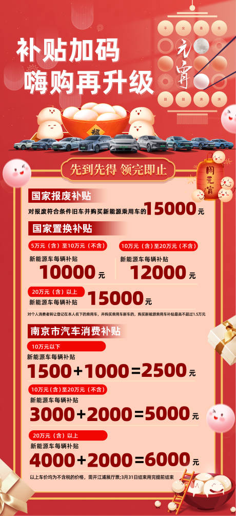 源文件下载【汽车补贴汽车补贴长图】编号：63800029117579558