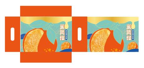 柑橘类包装设计