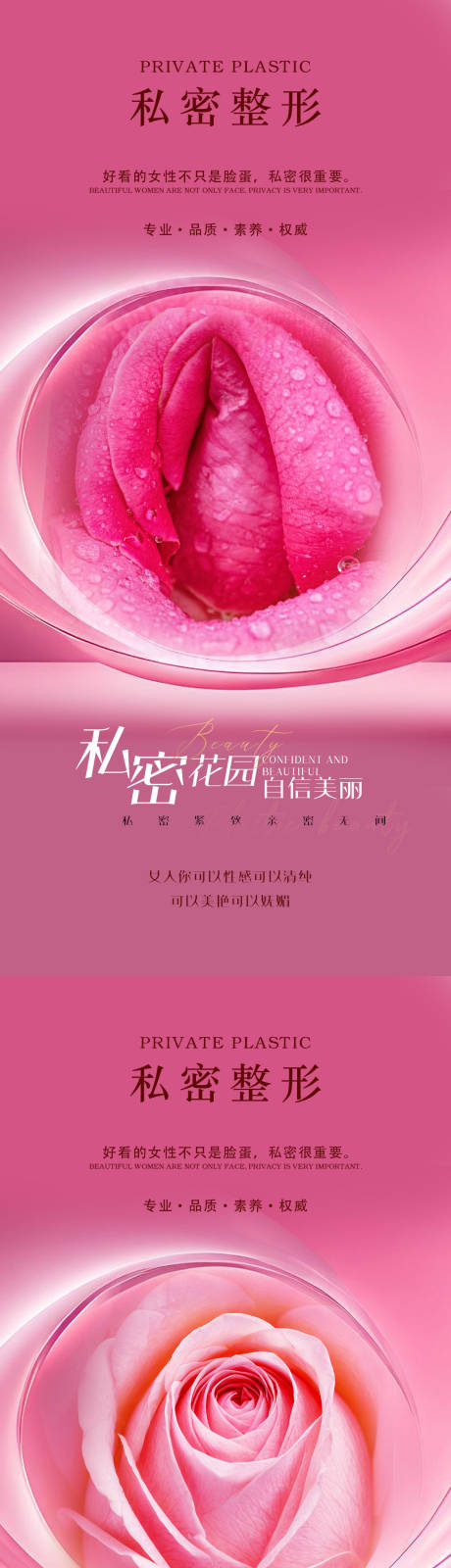 源文件下载【医美私密促销海报】编号：39540029102178463