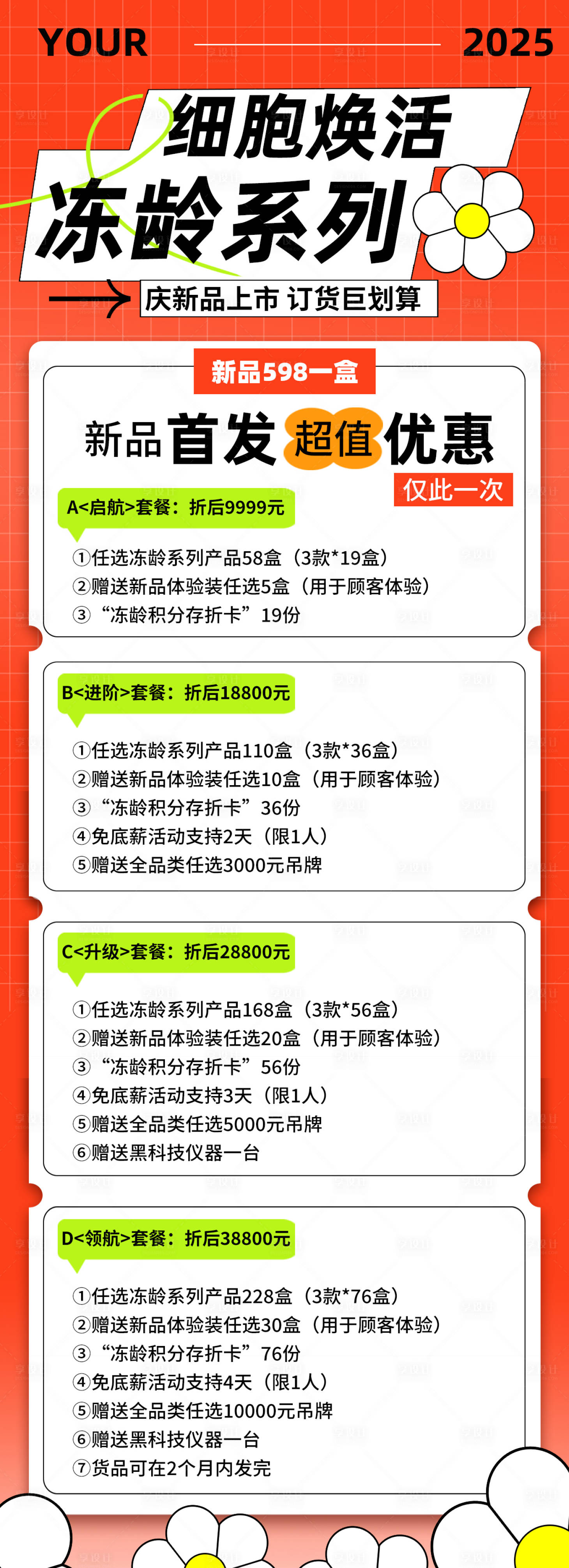 源文件下載【享設計】搜索編號：53590029573611643【醫美細胞煥活凍齡海報】