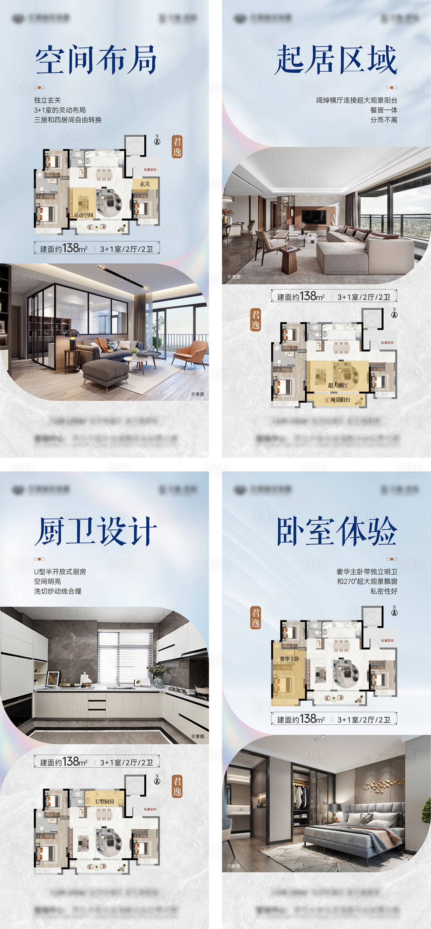源文件下载【地产配套价值点系列海报】编号：72110029098842419