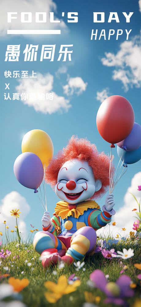 源文件下载【愚人节海报】编号：34910029869652998