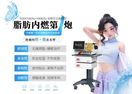 医美燃脂炮海报