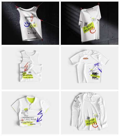 源文件下載【服飾短袖簡約樣機】編號：52790029474487916