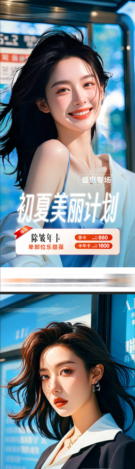 源文件下載【享設(shè)計】搜索編號：49820029238271506【醫(yī)美系列海報】