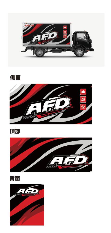 源文件下载【货车车贴设计】编号：85590029643128649