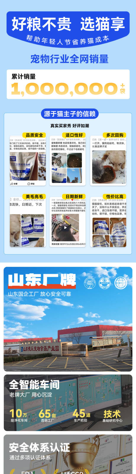 源文件下载【猫粮电商详情页】编号：16610029781429314