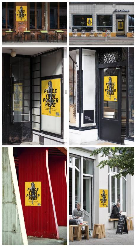 源文件下载【店招导视牌海报立牌样机】编号：51570029109926476
