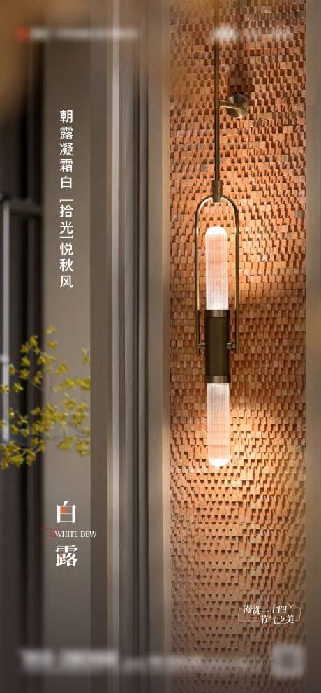 源文件下载【白露节气海报】编号：24390029603984302