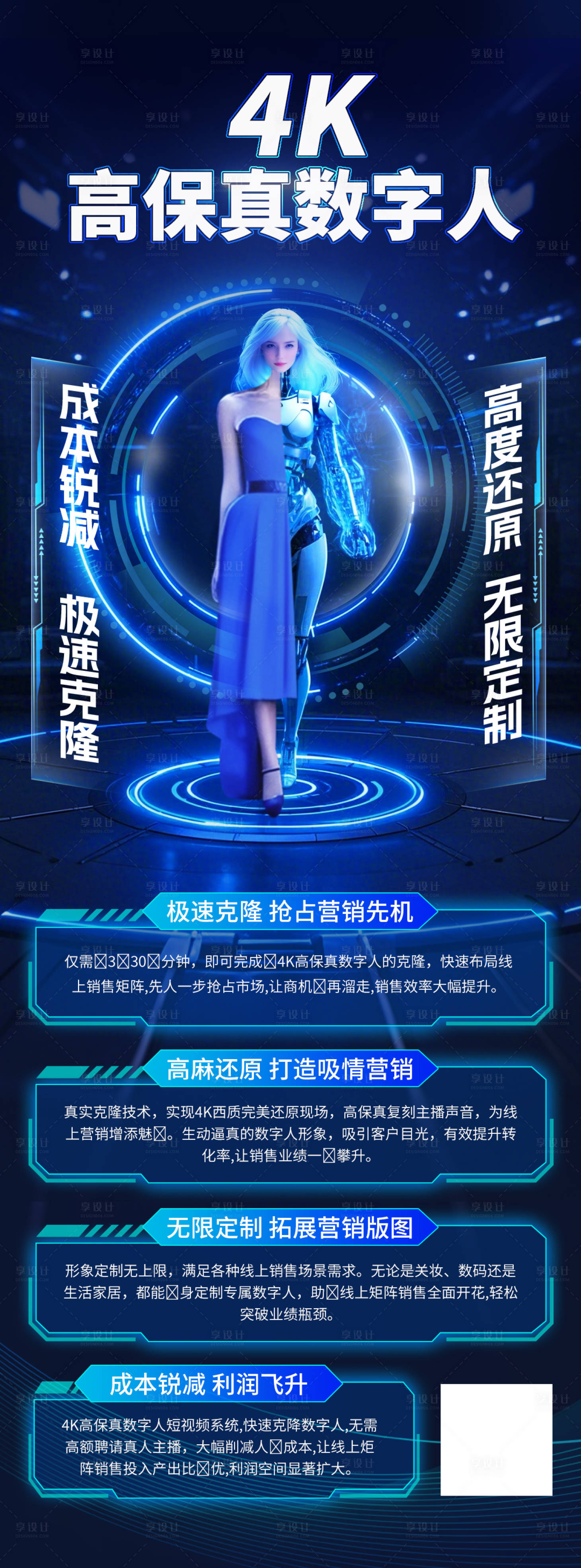 源文件下载【享设计】搜索编号：38530029807907160【AI数字人海报】