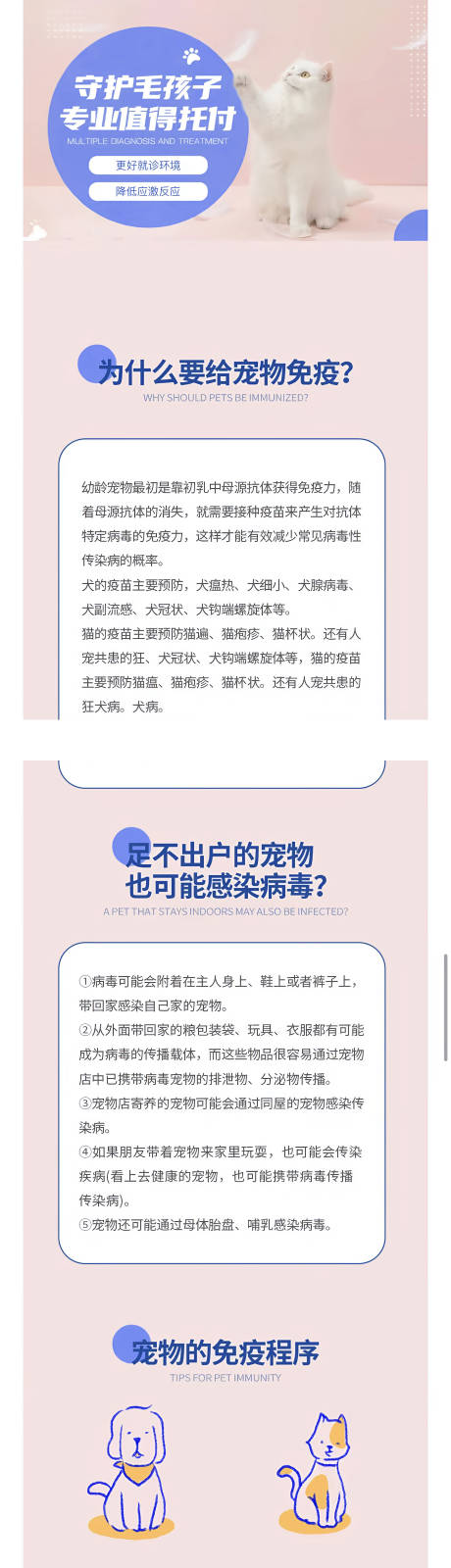 源文件下载【享设计】搜索编号：54380029634419605【宠物免疫详情页】