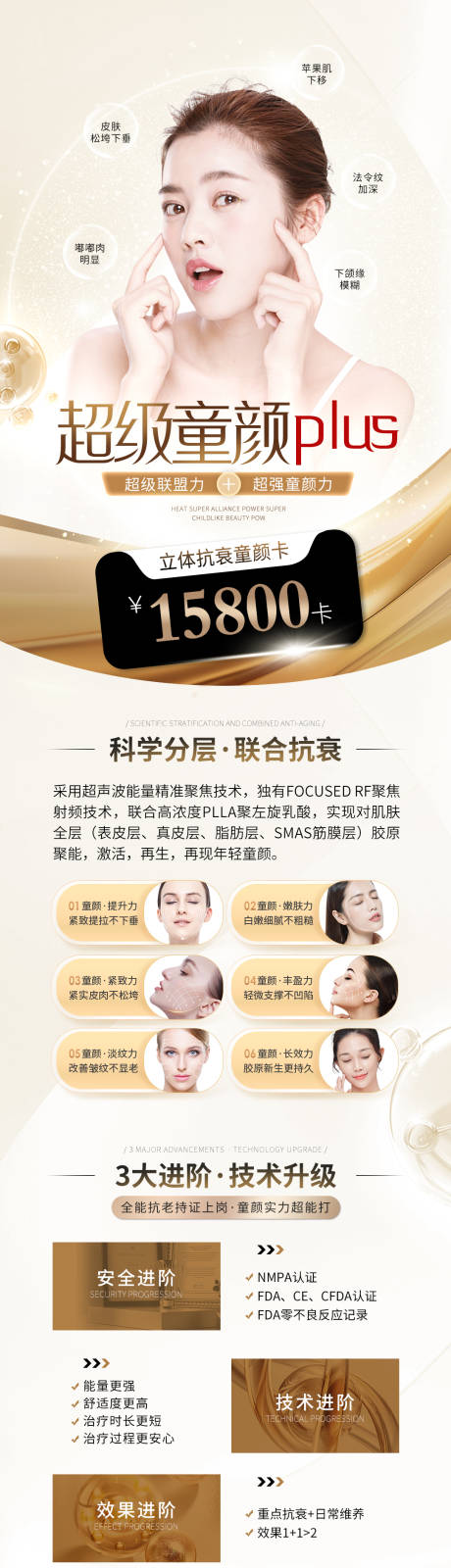 源文件下載【醫美超級童顏plus海報】編號：39740029496834681