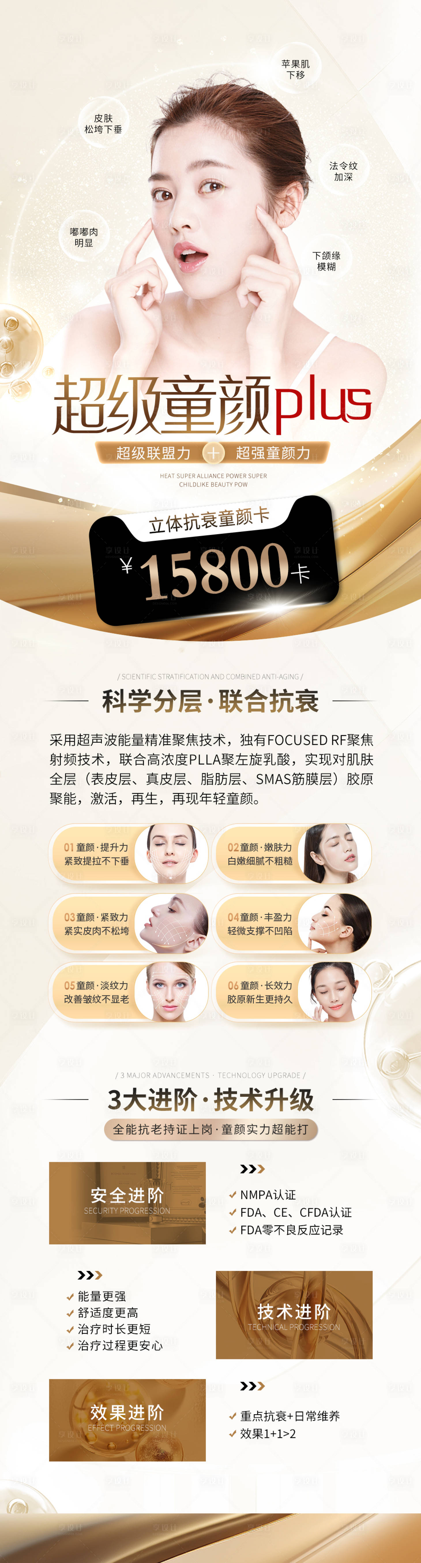 源文件下載【享設計】搜索編號：39740029496834681【醫美超級童顏plus海報】