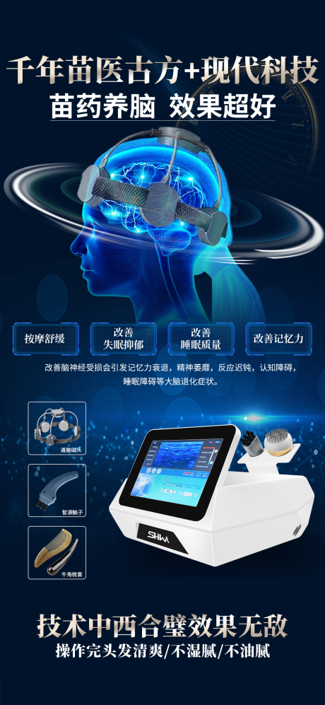 脑健康海报