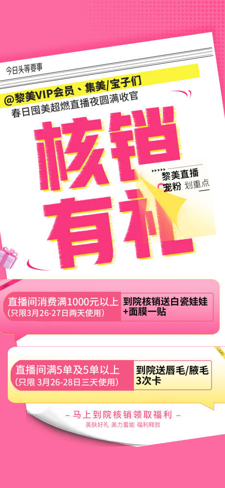源文件下载【核销礼海报】编号：47220029788306699