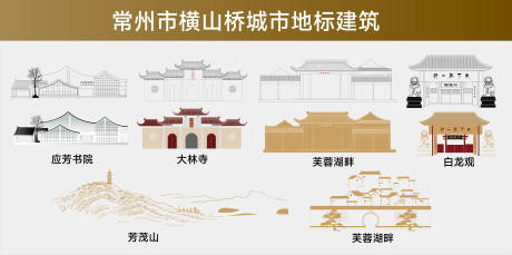 源文件下载【享设计】搜索编号：98390029101281842【常州横山桥剪影】