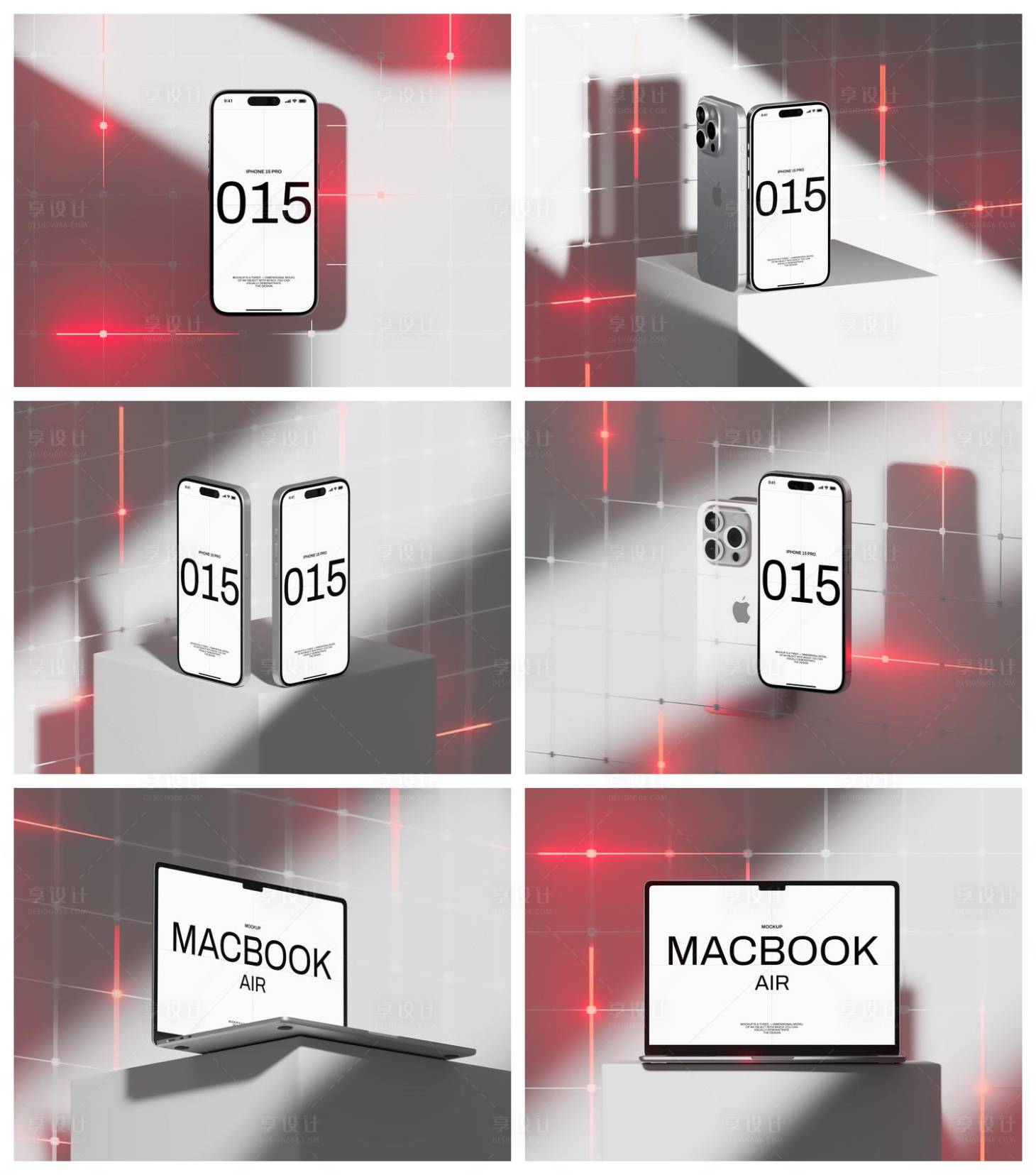 源文件下載【享設計】搜索編號：49770029728361785【UI電腦手機樣機】