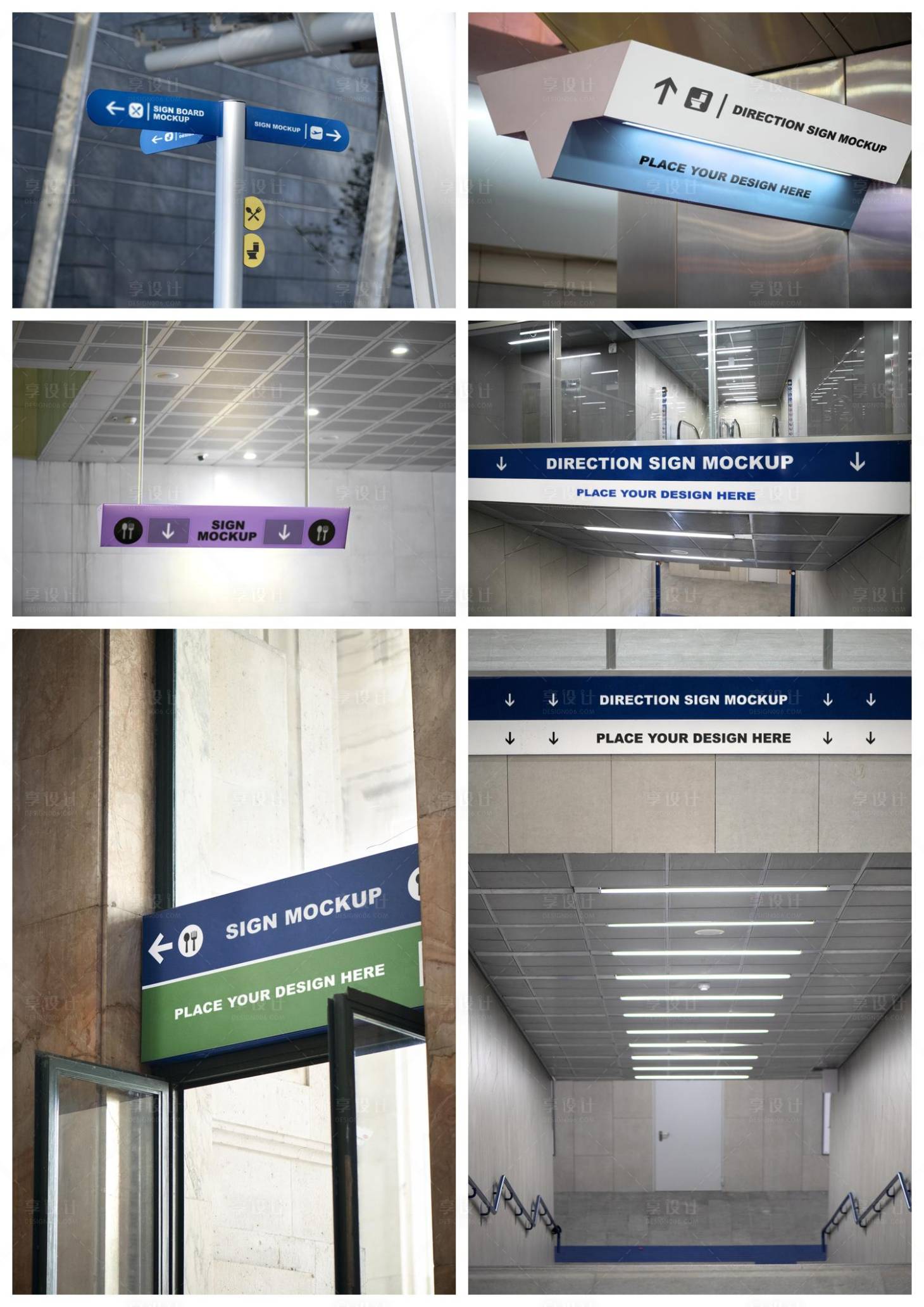 源文件下载【享设计】搜索编号：92150029429447223【店招导视牌海报立牌样机】