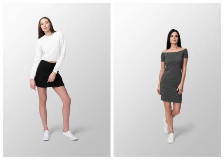 源文件下載【服飾短袖簡約字母樣機】編號：99830029431476994